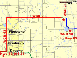 Directions to Robins Nest Farm
